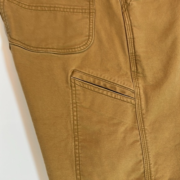 Carhartt Men's Rugged Flex Relaxed Fit Tan Colored Canvas Work Short 40 NWOT - Picture 7 of 10